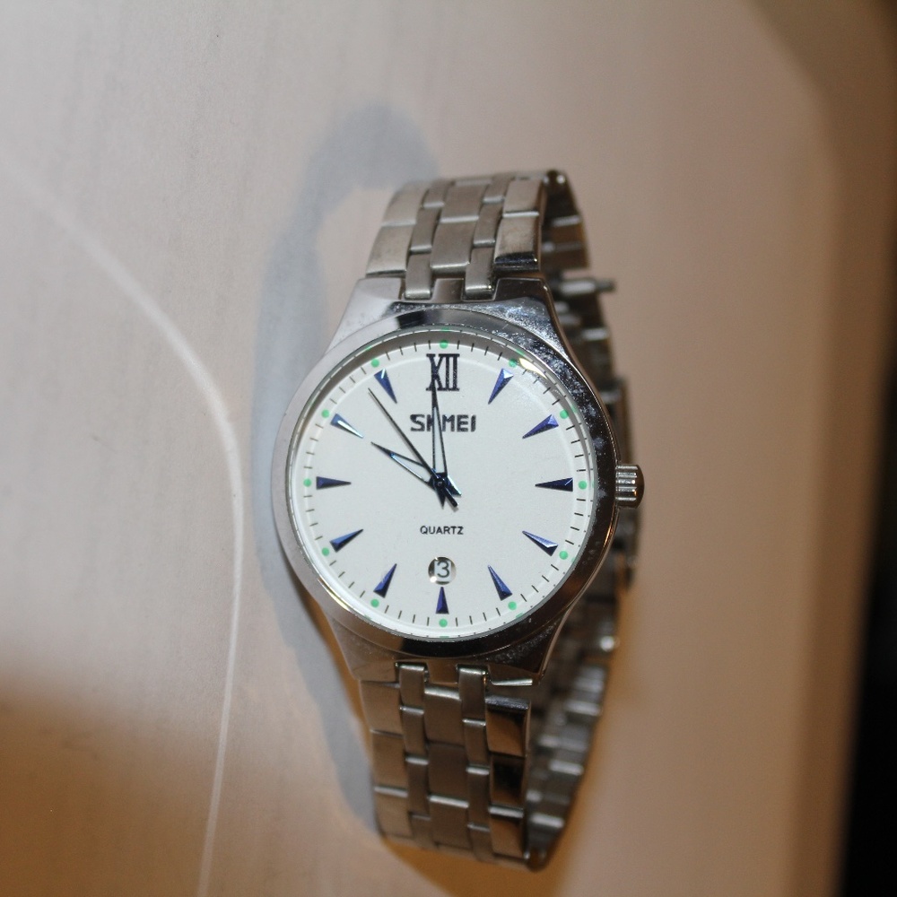 SKMEI Silver Watch, Great Condition